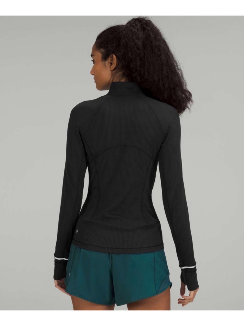 Lululemon Its Rulu Run Ribbed Half Zip - Picture 4 of 7